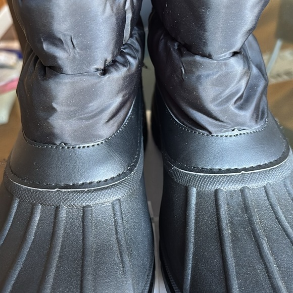 Chooka Nylon Puffer Mid-Cold Weather Boot Waterproof Black Women’s S 8 BRAND NEW - Picture 7 of 16